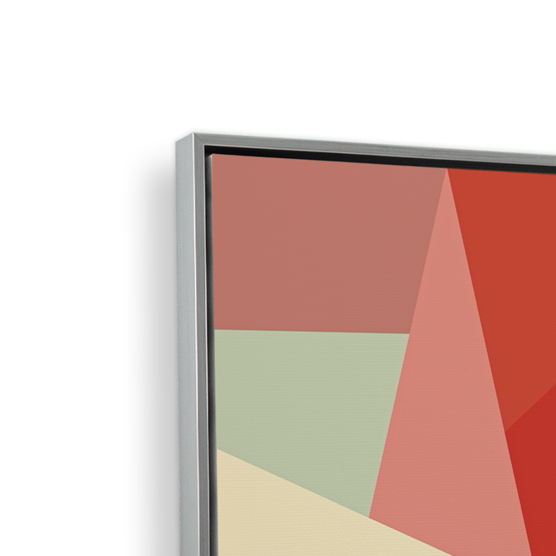 [color:Polished Chrome], Corner of the picture frame