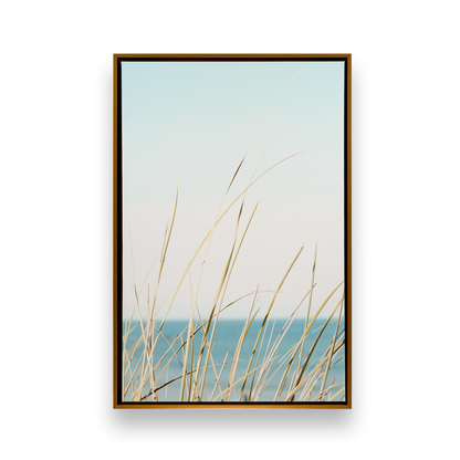 [color:Polished Gold], Picture of art in a black frame