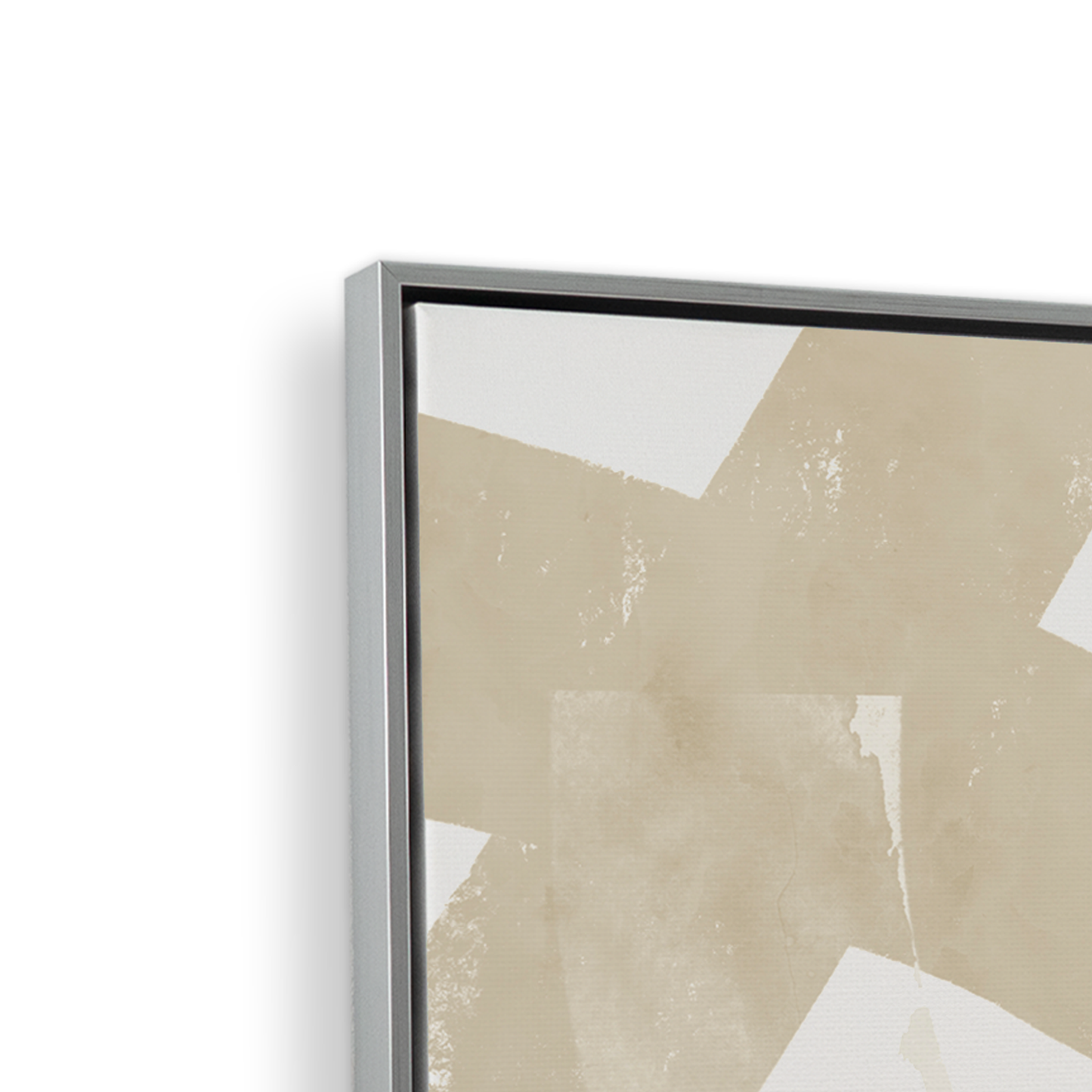 [color:Polished Chrome], Picture of corner of frame