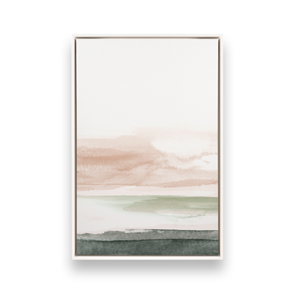 [color:Satin White], Picture of art in a black frame