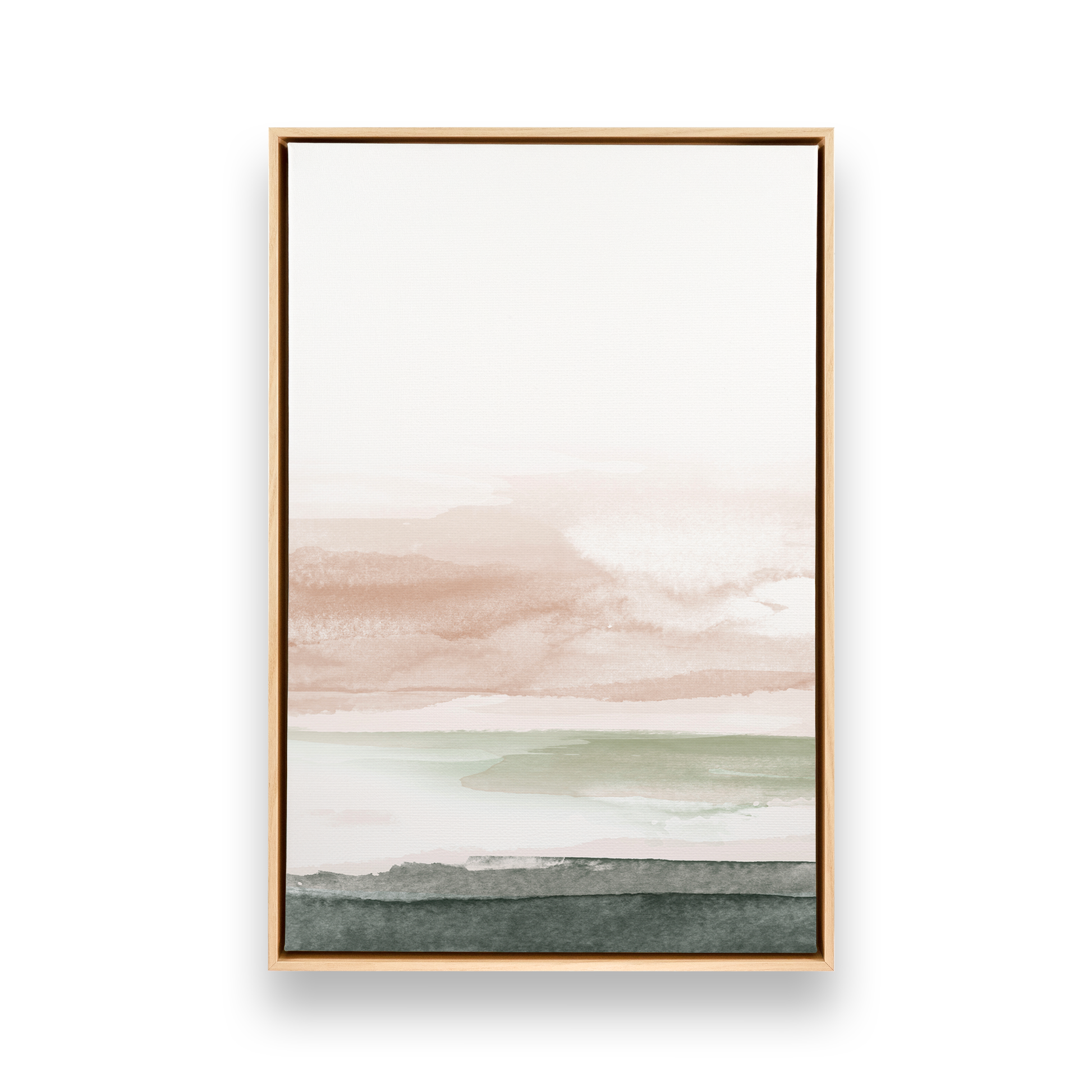 [color:American Maple], Picture of art in a black frame