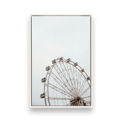 [color:Satin White], Picture of art in a black frame