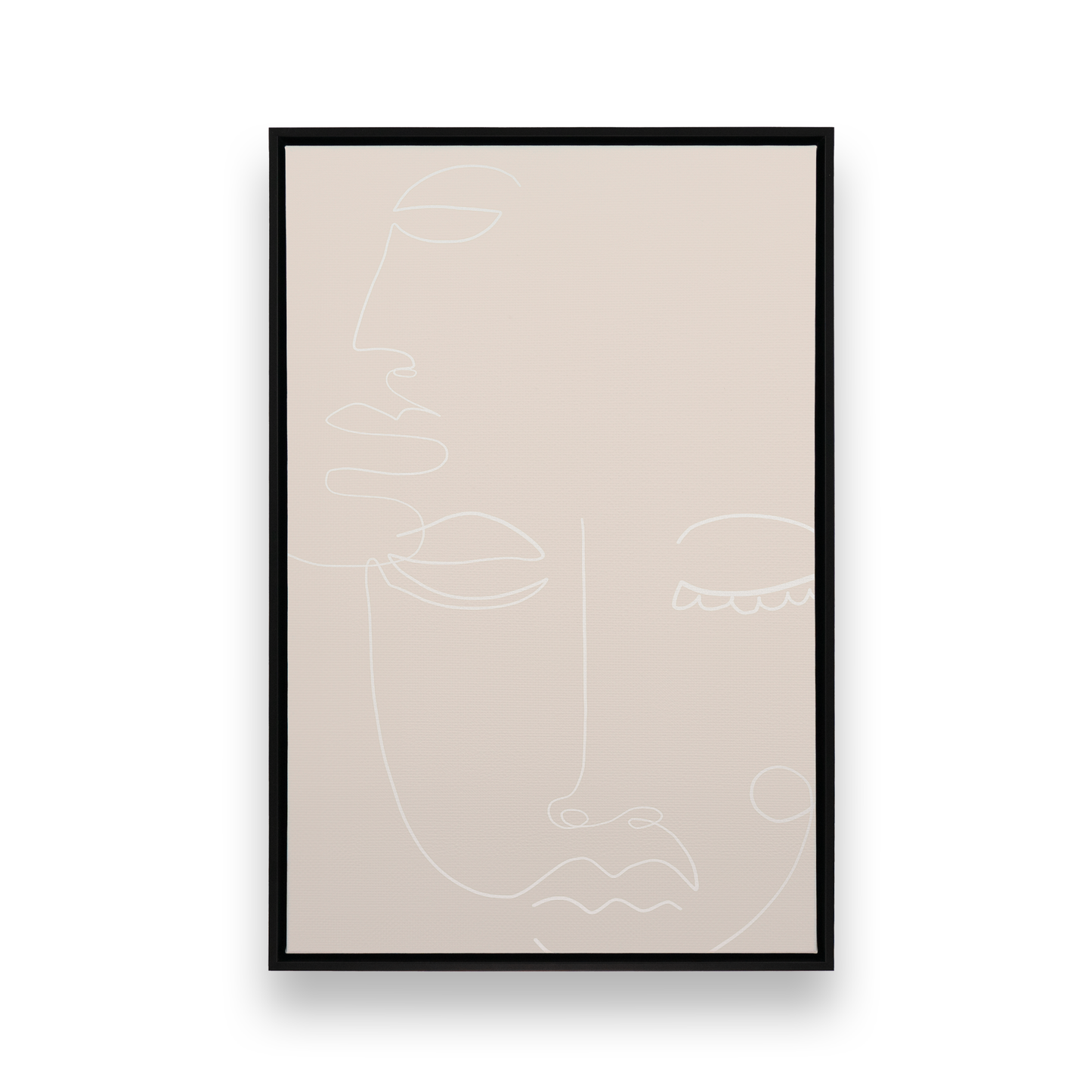 [color:Satin Black], Picture of art in a black frame