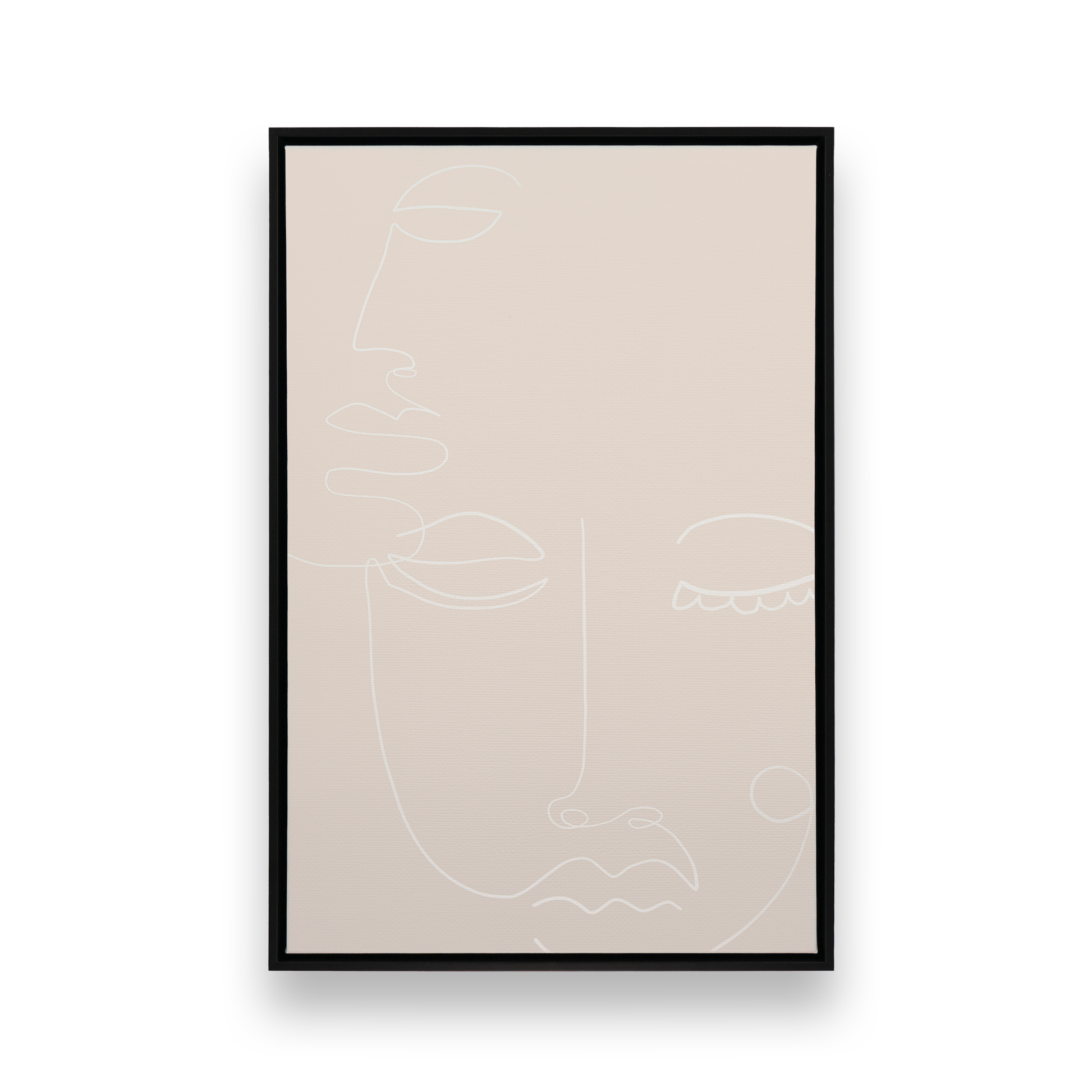 [color:Satin Black], Picture of art in a black frame