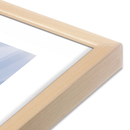 [Color:Raw Maple], Picture of art in a Raw Maple frame at an angle