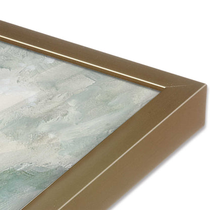 [Color:Brushed Gold], Picture of art in a Brushed Gold frame of the corner