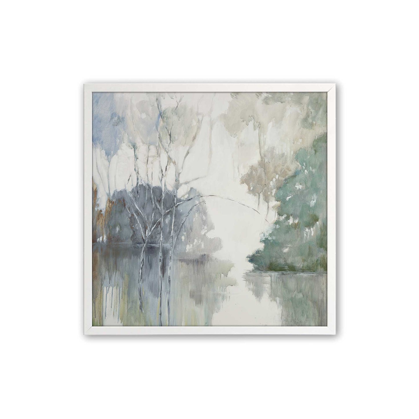 [Color:Opaque White], Picture of art in a Opaque White frame