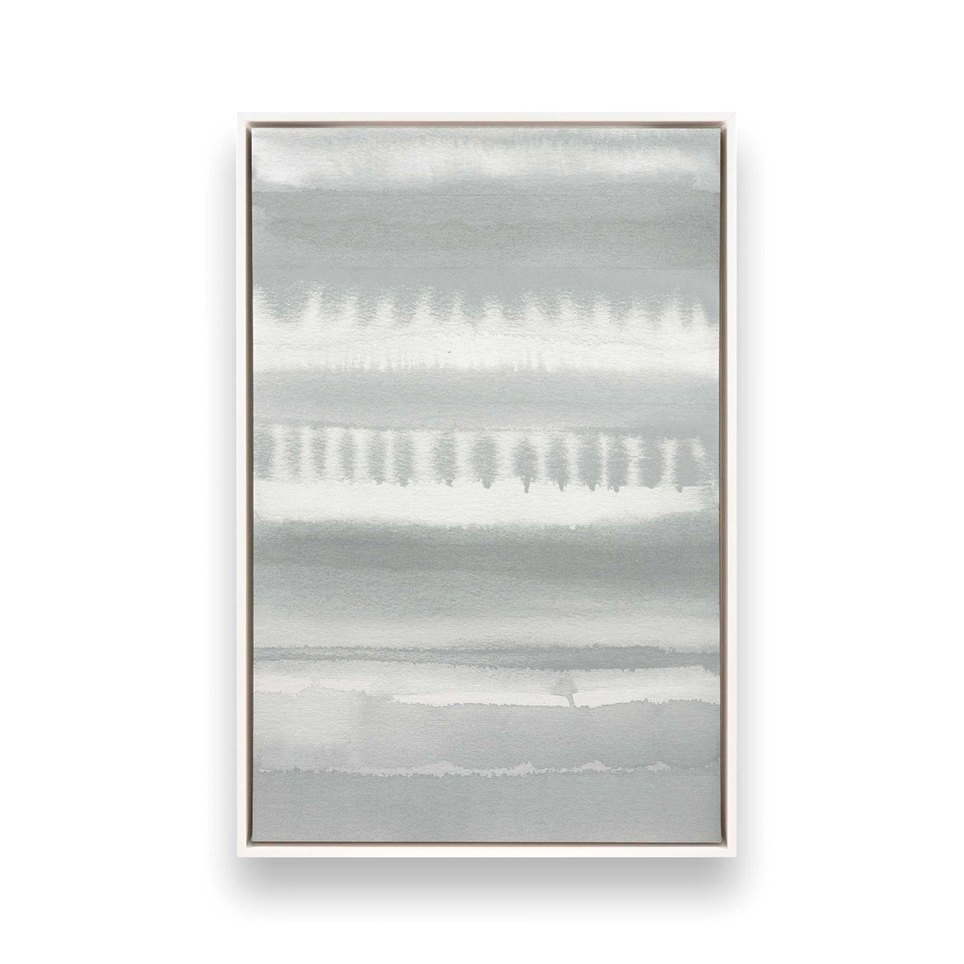 [Color:Opaque White], Picture of art in a White frame