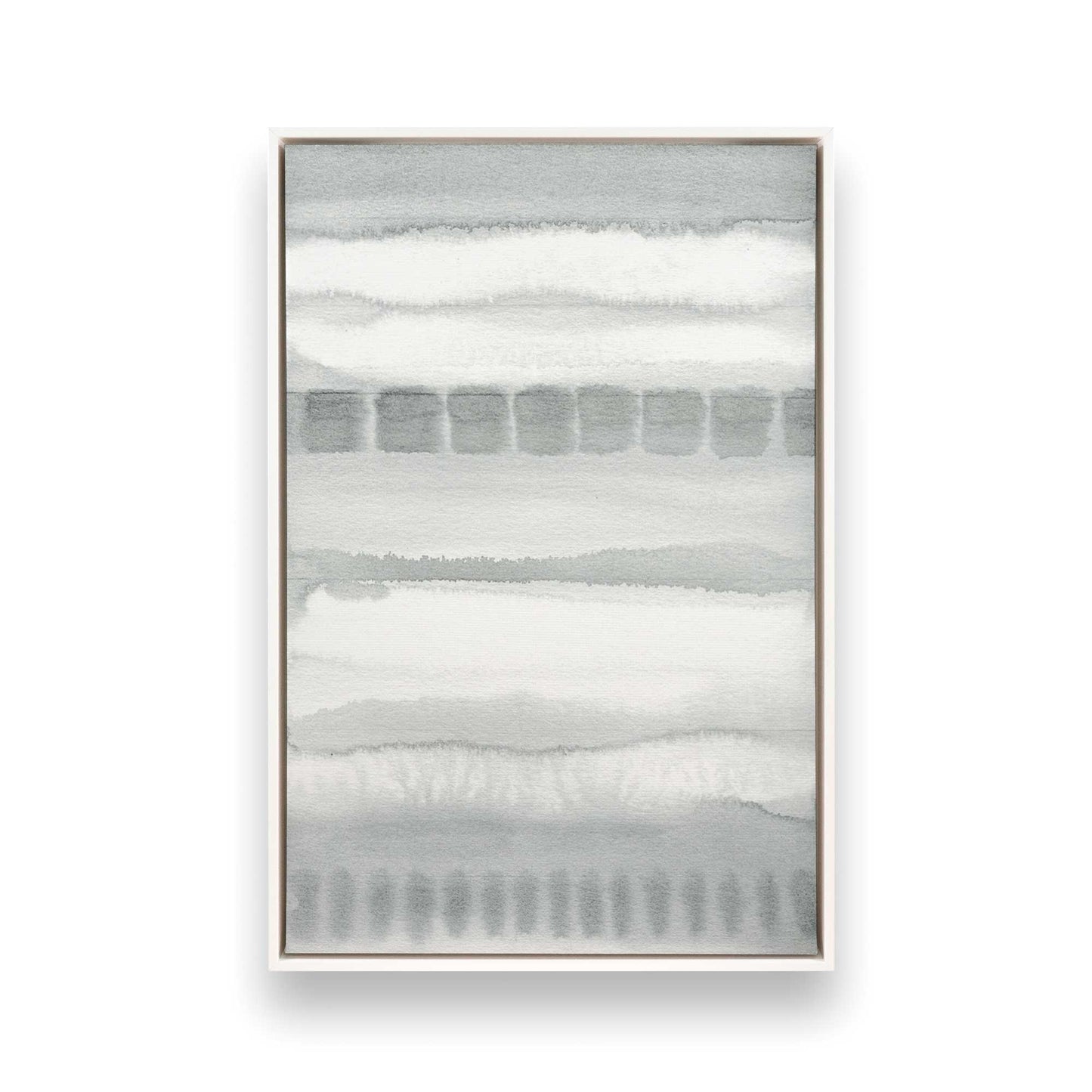 [Color:Opaque White], Picture of art in a White frame