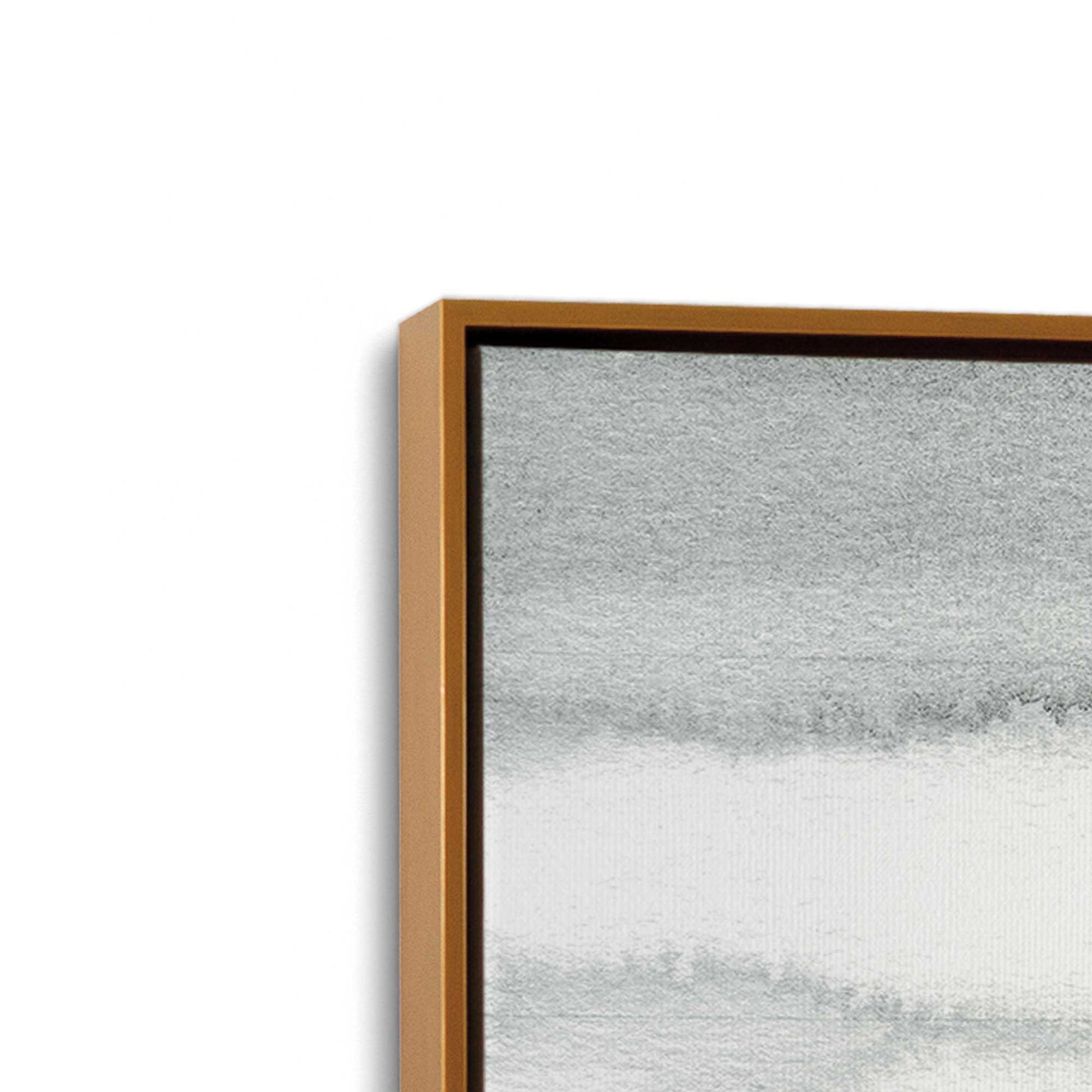 [Color:Polished Gold], Picture of art in a Polished Gold frame at an angle