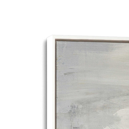 [Color:Opaque White], Picture of art in a White frame at an angle