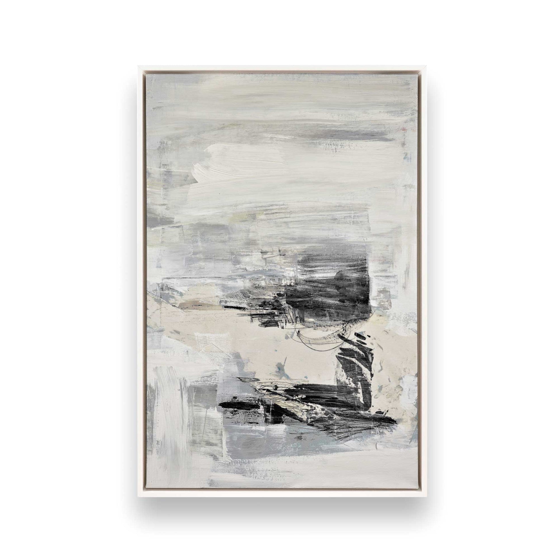 [Color:Opaque White], Picture of art in a White frame