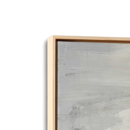 [Color:American Maple], Picture of art in a American Maple frame at an angle