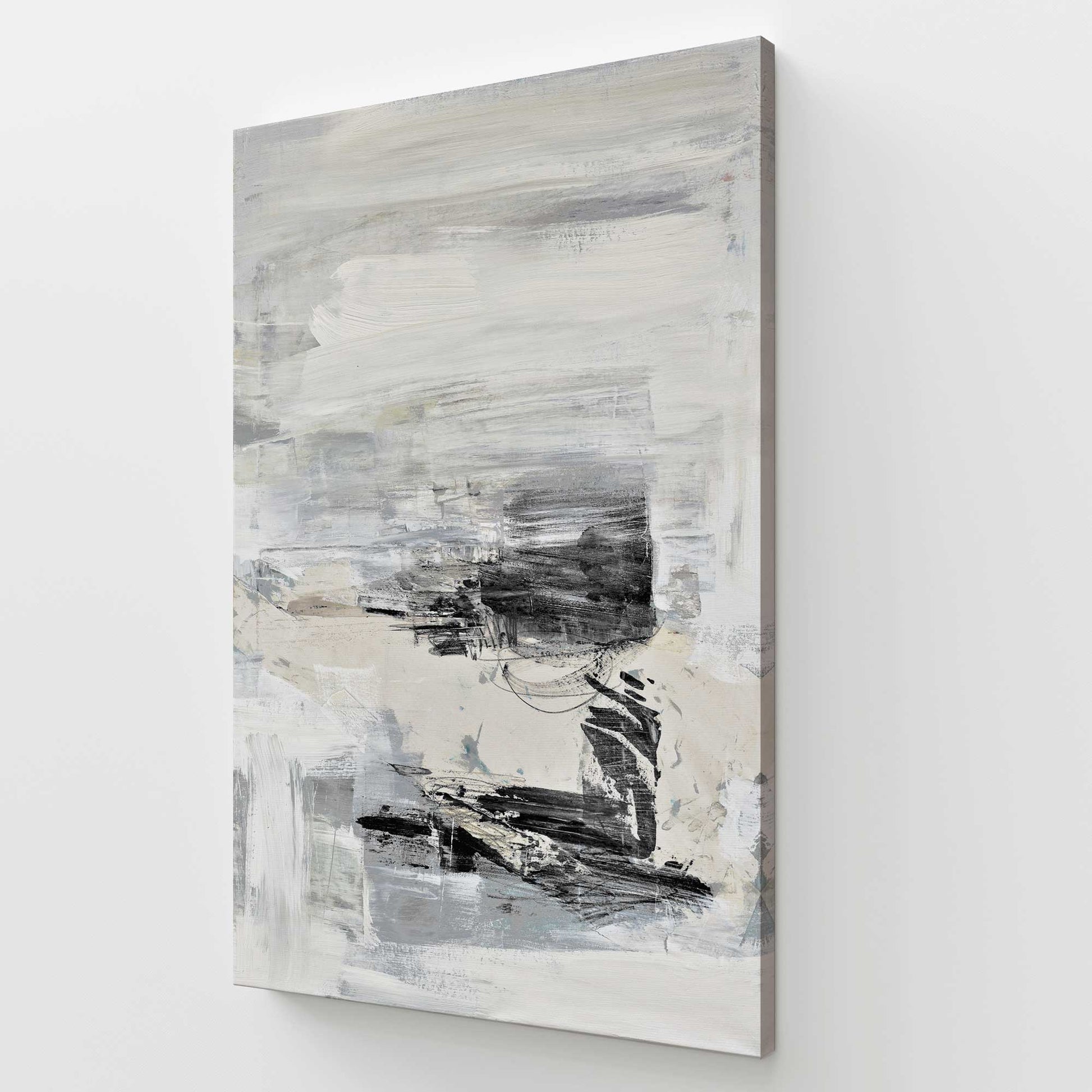 [Color:Stretched Canvas], Picture of art at an angle