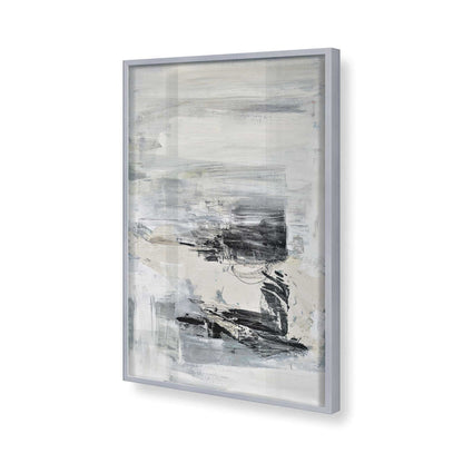 [Color:Polished Chrome], Picture of art in a Polished Chrome frame of the corner