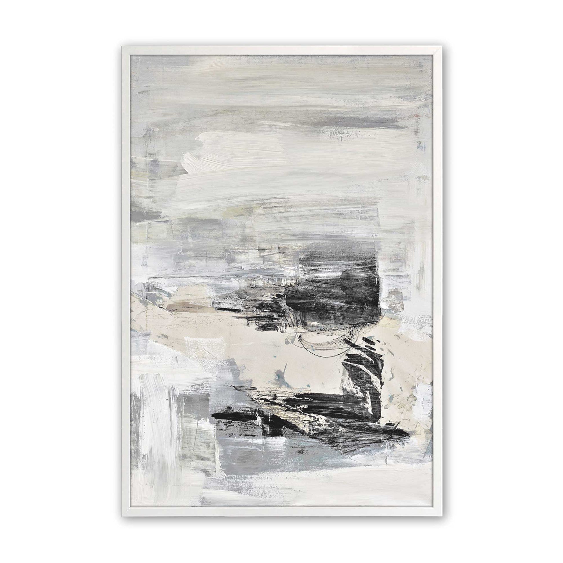 [Color:Opaque White], Picture of art in a Opaque White frame