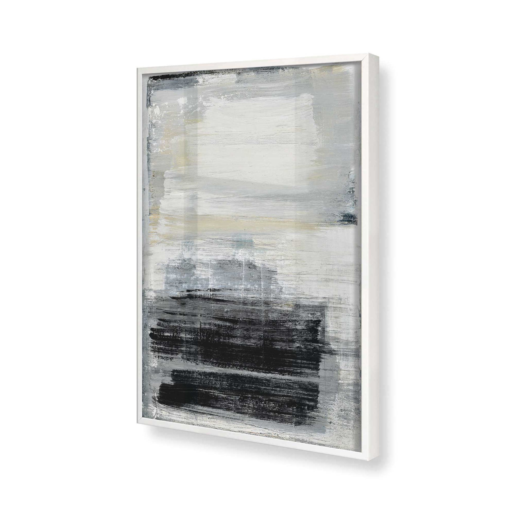 [Color:Opaque White], Picture of art in a Opaque White frame of the corner