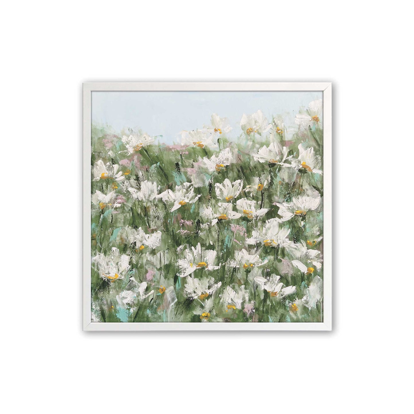 [Color:Opaque White], Picture of art in a Opaque White frame