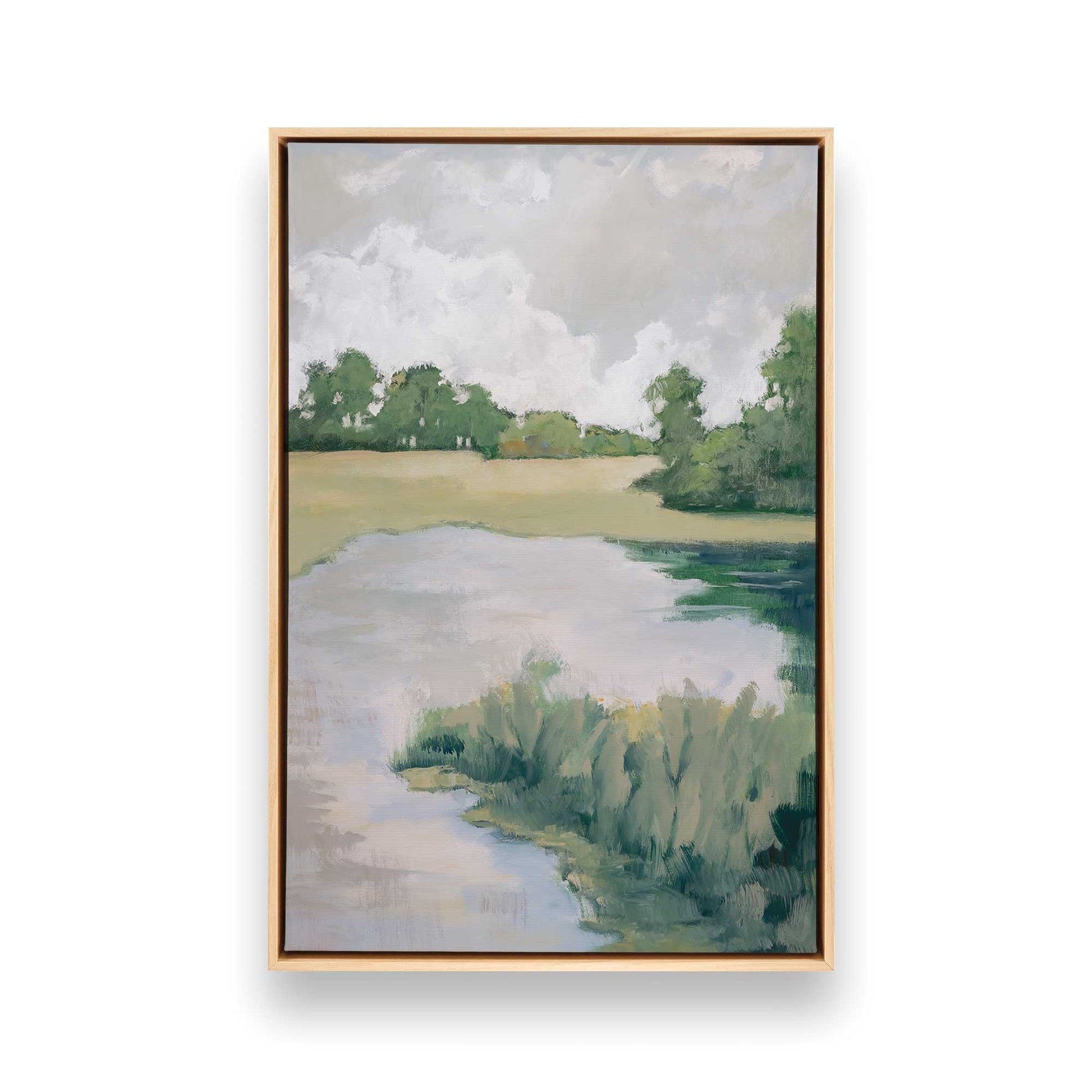 [Color:American Maple], Picture of art in a American Maple frame