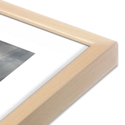 [Color:Raw Maple], Picture of art in a Raw Maple frame at an angle