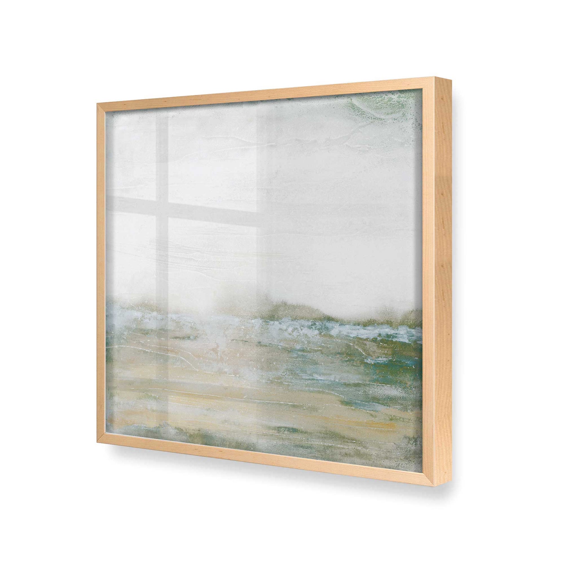 [Color:Raw Maple], Picture of art in a Raw Maple frame at an angle