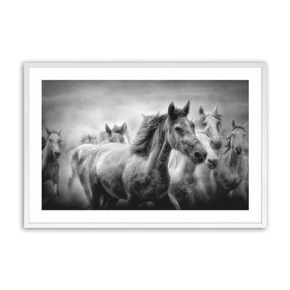 [Color:Opaque White], Picture of art in a Opaque White frame