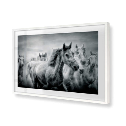 [Color:Opaque White], Picture of art in a Opaque White frame of the corner