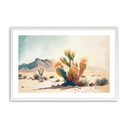 [Color:Opaque White], Picture of art in a Opaque White frame