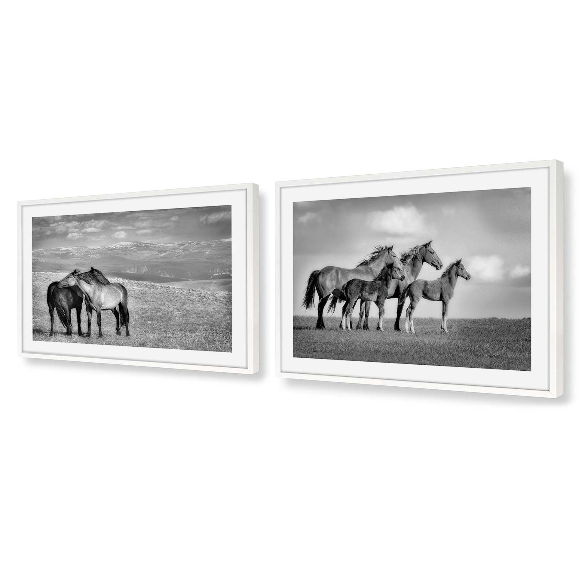 [Color:Opaque White], Picture of art in a Opaque White frame at an angle