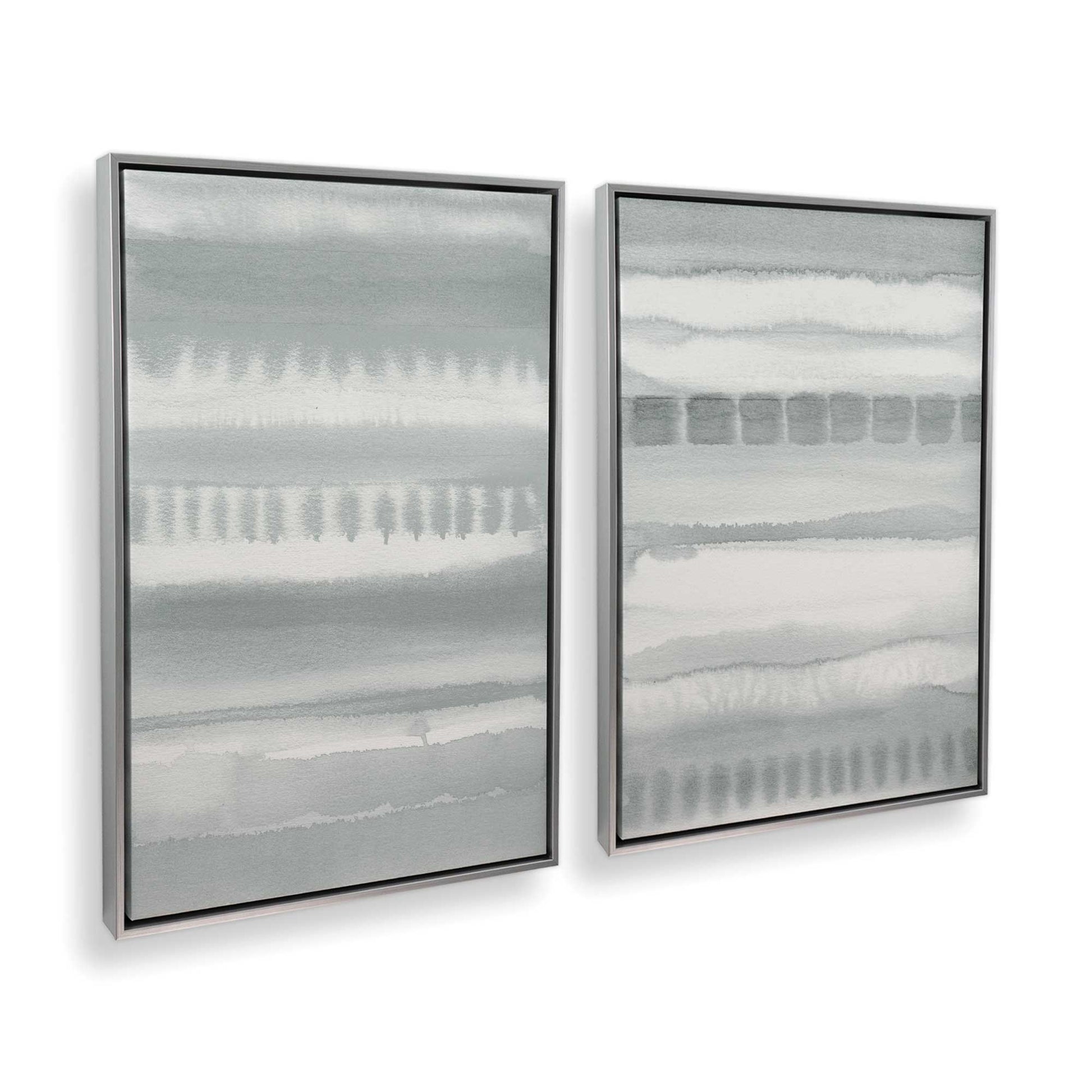 [Color:Polished Chrome], Picture of art in a Polished Chrome frame at an angle