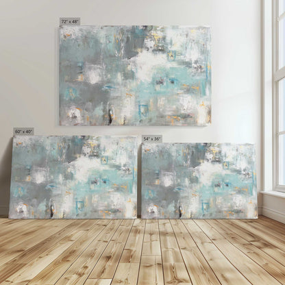 [Color:Stretched Canvas], Image showing the size comparisons