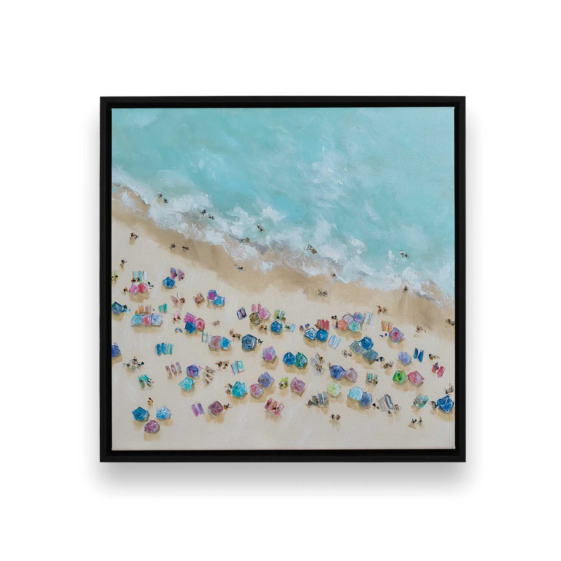 [Color:Satin Black], Picture of art in a Satin Black frame