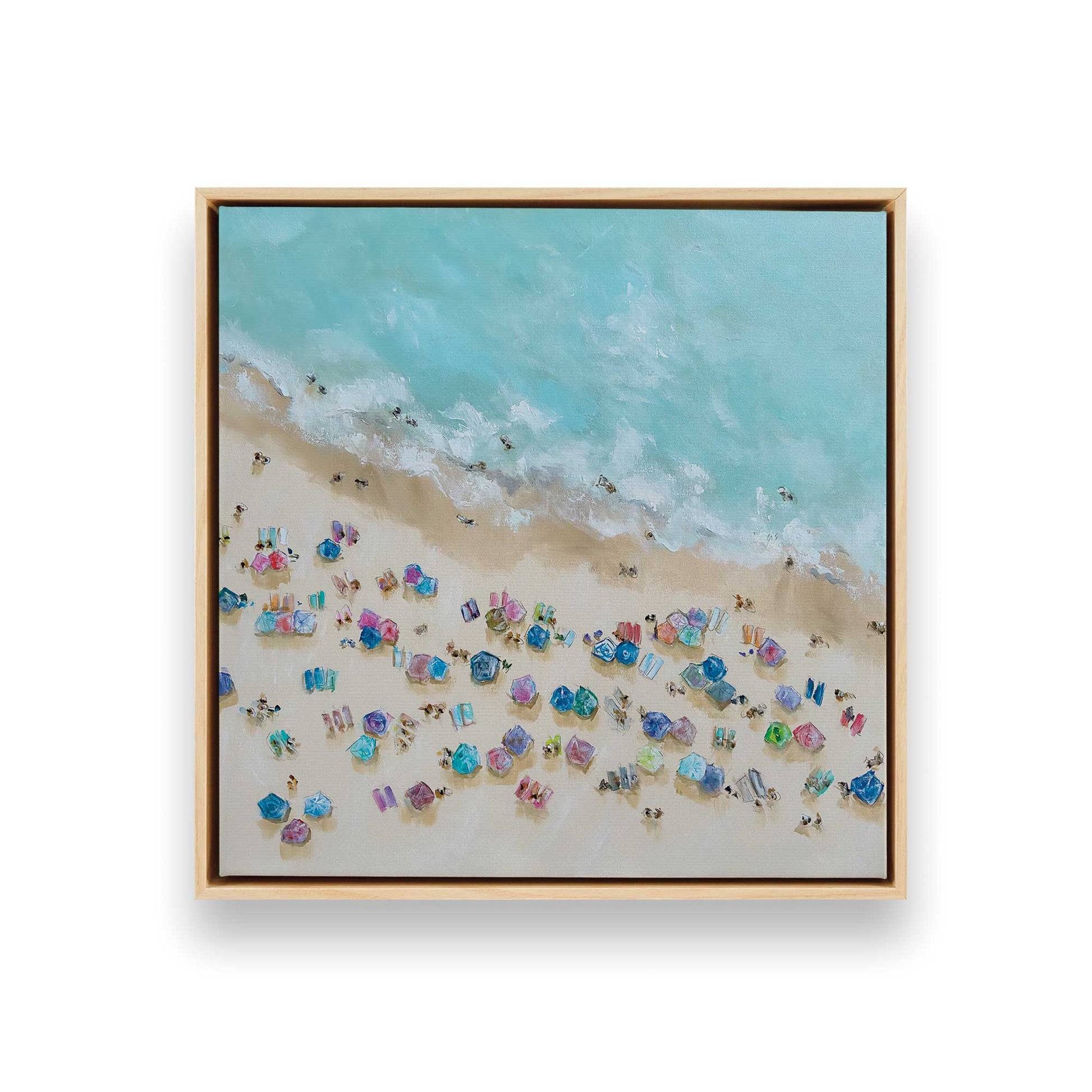 [Color:American Maple], Picture of art in a American Maple frame