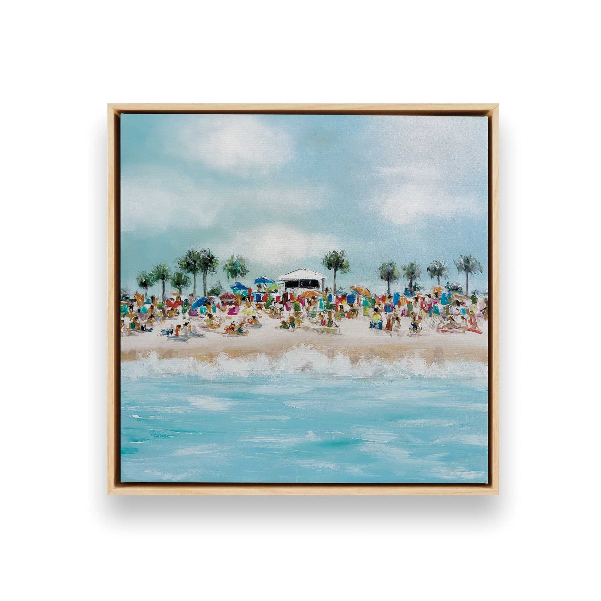 [Color:American Maple], Picture of art in a American Maple frame