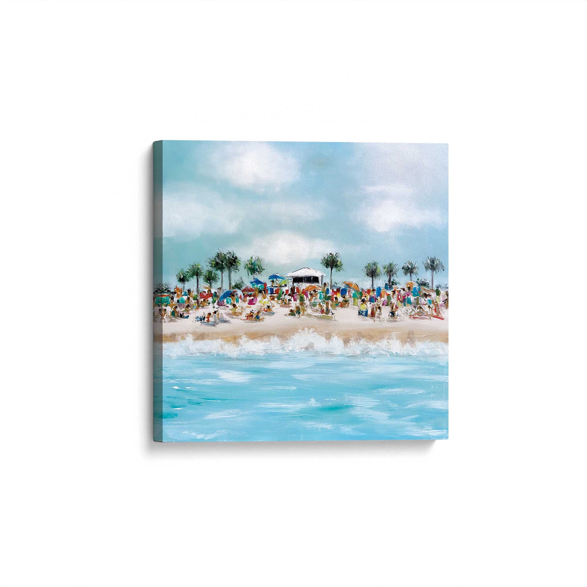 [Color:Stretched Canvas], Picture of the corner of the art