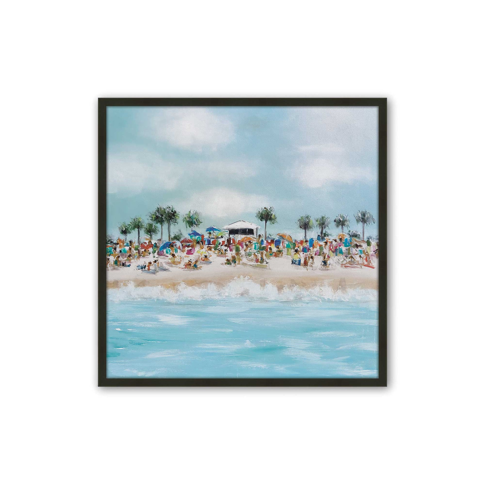 [Color:Satin Black], Picture of art in a Satin Black frame
