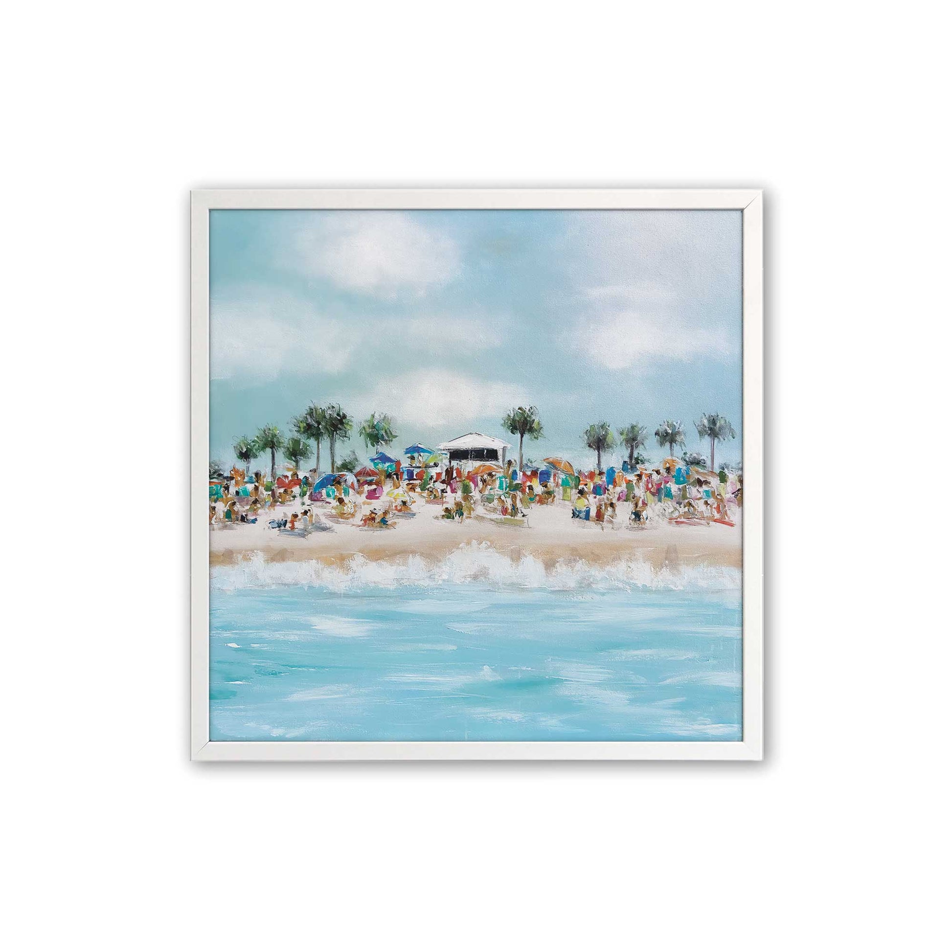 [Color:Opaque White], Picture of art in a Opaque White frame