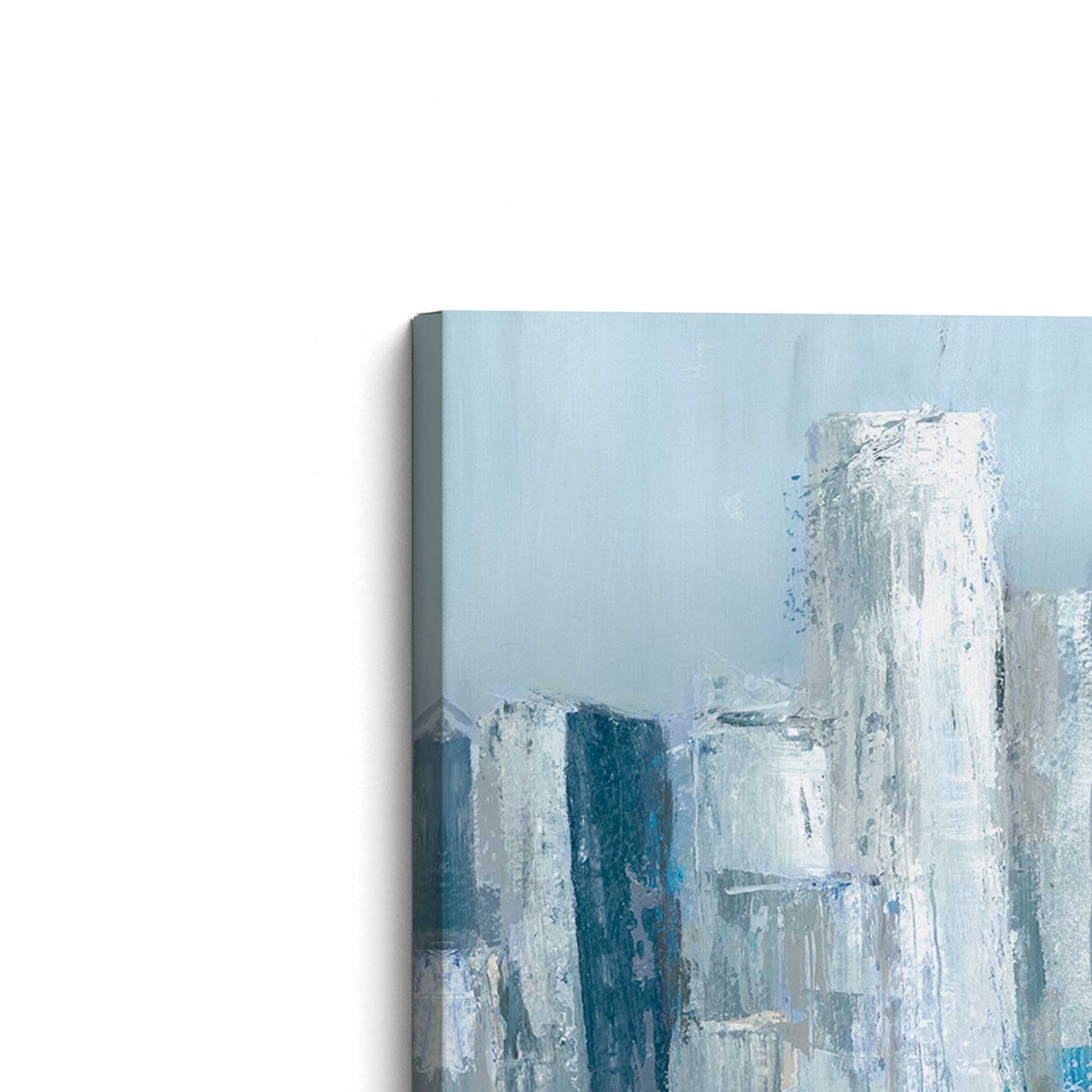 [Color:Stretched Canvas], Picture of the corner of the art