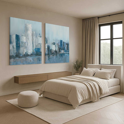[Color:Stretched Canvas], Picture of art in a room
