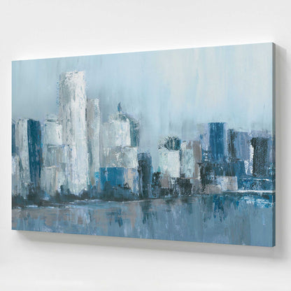 [Color:Stretched Canvas], Picture of art at an angle