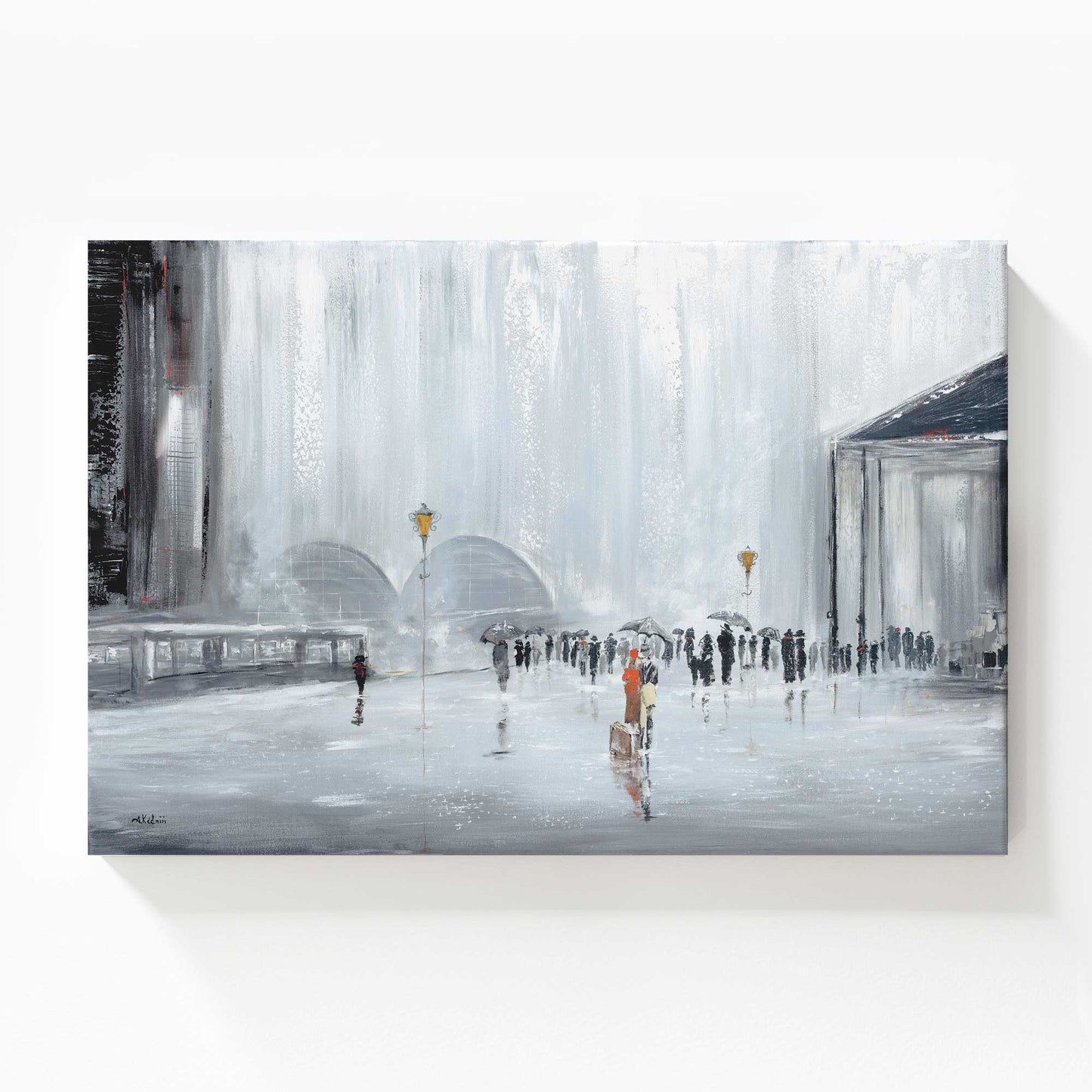 [Color:Stretched Canvas], Picture of art