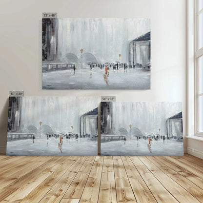 [Color:Stretched Canvas], Image showing the size comparisons