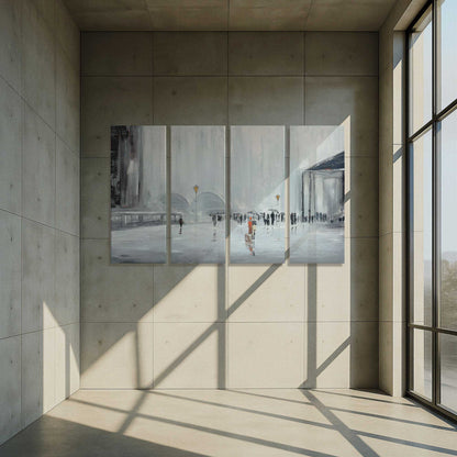 [Color:Stretched Canvas], Picture of art in a room