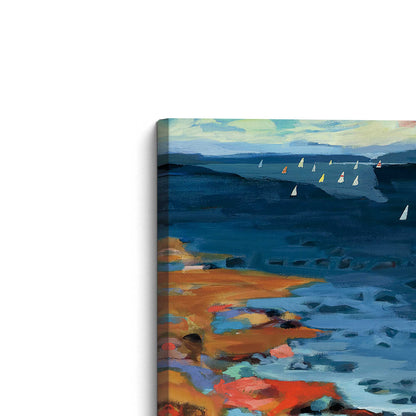 [Color:Stretched Canvas], Picture of the corner of the art