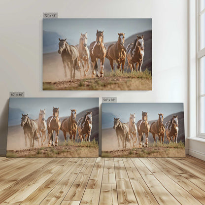 [Color:Stretched Canvas], Image showing the size comparisons