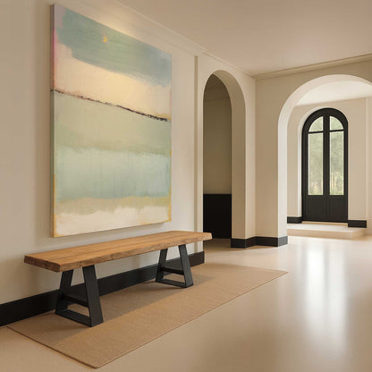 [Color:Stretched Canvas], Picture of art in a room