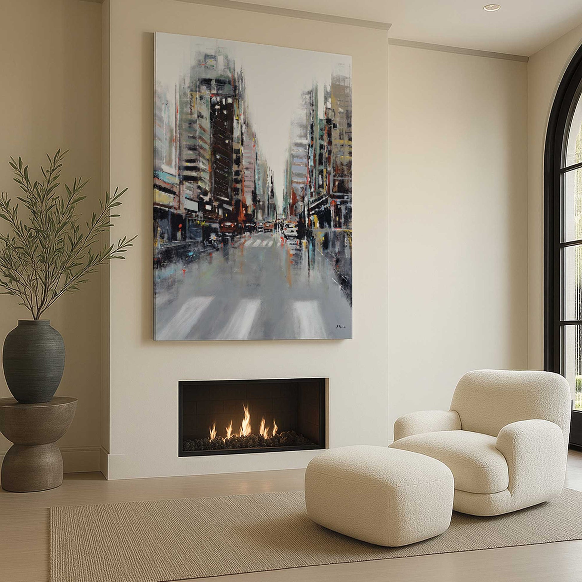 [LIFESTYLE], art hanging in a room