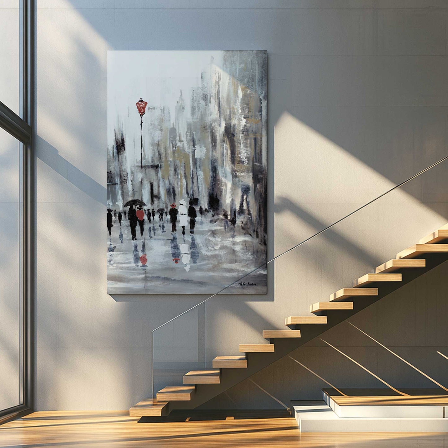 [LIFESTYLE], art hanging in a room