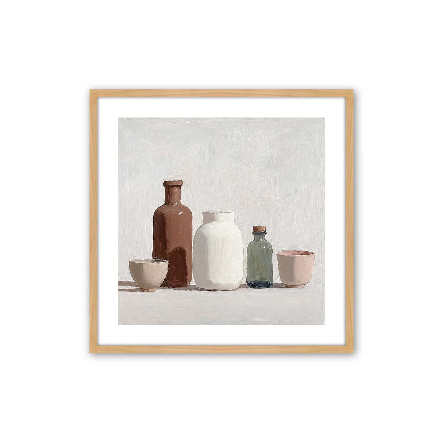 [Color:American Maple], Picture of art in a American Maple frame
