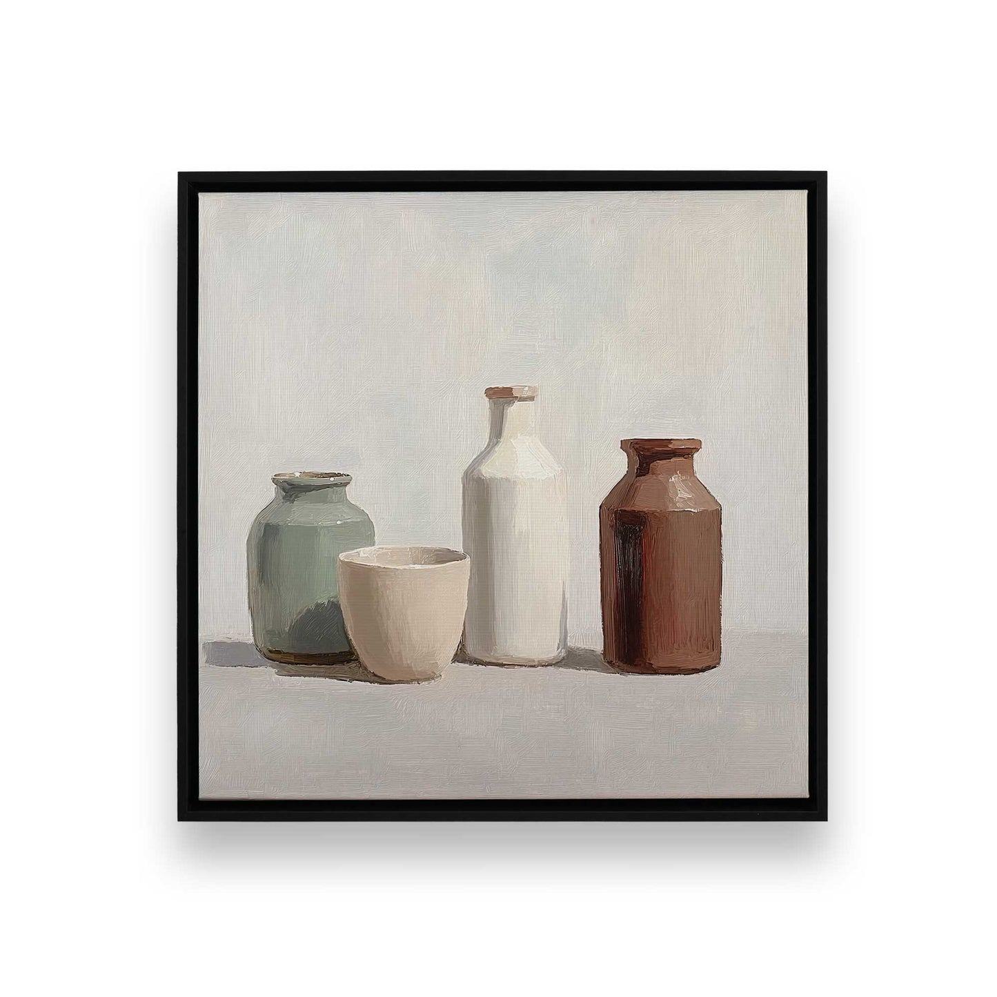 [Color:Satin Black], Picture of art in a Satin Black frame